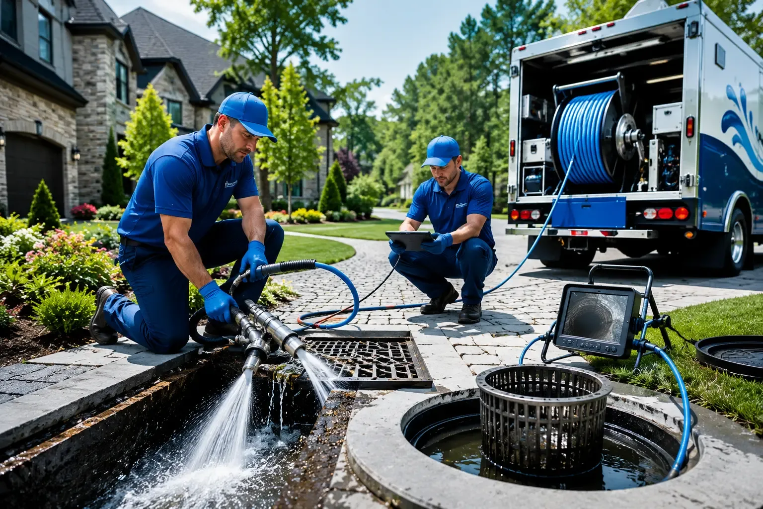 Local outdoor drain cleaning professionals in Remsen, IA